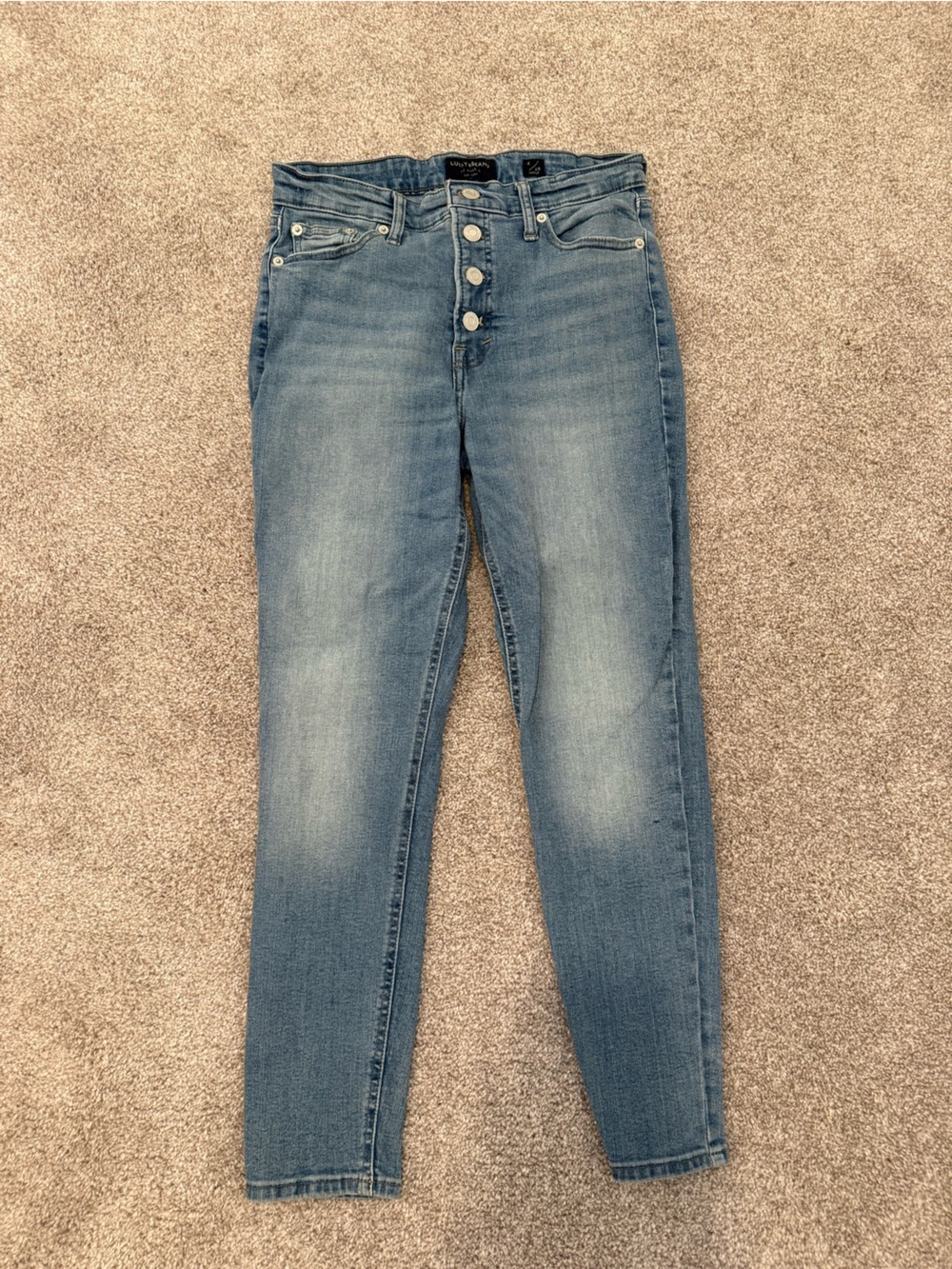 Lucky Brand Women's Medium Wash High-Rise Skinny Jeans